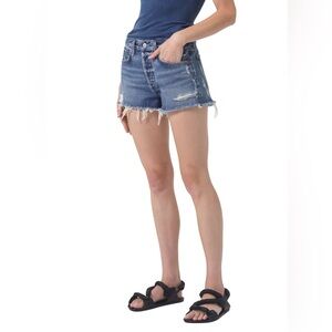 Agolde Parker Vintage Cut Off Short Dark Swapmeet